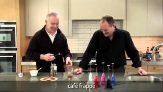 How to make a frappé coffee using an aerolatte milk frother [upl. by Eintihw717]