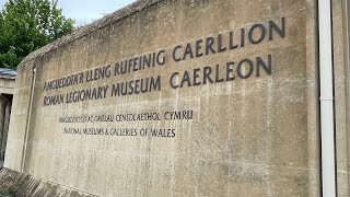 Caerleon Roman Fortress amp Baths  Including Caerleon Wood Sculptures [upl. by Zalucki]