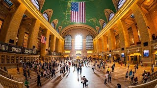 Walking Tour of Grand Central Terminal — New York City 【4K】🇺🇸 [upl. by Hodgson]