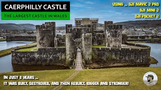 Caerphilly Castle  The Largest in Wales 2nd in Britain [upl. by Ihsar]