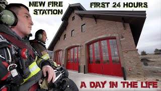 First 24 Hours in a New Fire Station  A Day in the Life [upl. by Wasserman]