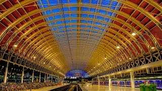 A Walk Around Londons Paddington Railway Station [upl. by Anauqat749]