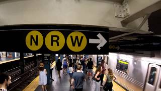 ⁴ᴷ The Busiest NYC Subway Station Times Square–42nd StreetPort Authority Bus Terminal [upl. by Imarej192]