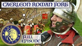 Caerleon Roman Legion Fort In Wales  Time Team [upl. by Ahsiuqram86]