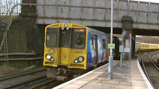 Half an Hour at 216  Birkenhead North Station 1022017  Class 507 508 terminus [upl. by Artsa]