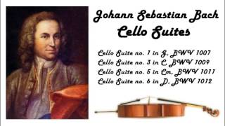 Johann Sebastian Bach  Cello suites in 432 Hz great for reading or studying [upl. by Yesor]