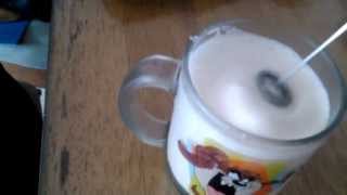 Aerolatte Review Frothing Cold Milk In Under 1 Minute [upl. by Khosrow764]